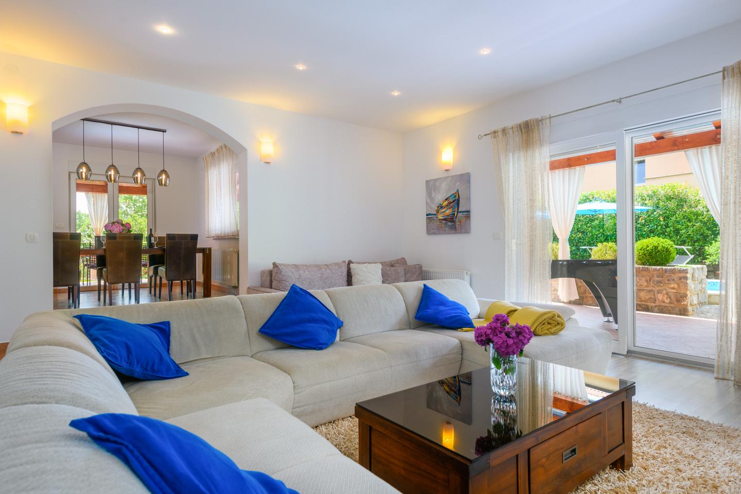 Willa z basenem dla rodzin w Chorwacji - Villa Sole Opatija na lato