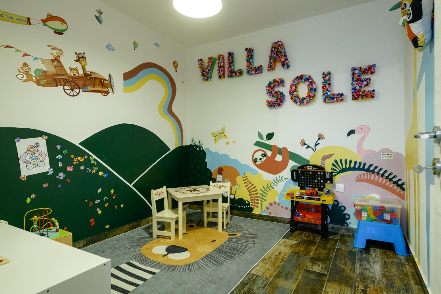 Beautiful garden and outdoor space for families at Villa Sole Opatija
